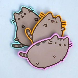 Pusheen Silicone Coaster Set